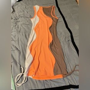 2 for 1 deal!!! orange and green dresses